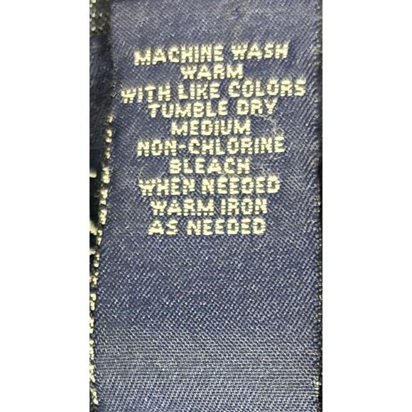 Austin Denim Jacket Size Large Blue Fur Collar Long Sleeve Zip Trucker Western - Picture 11 of 13